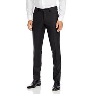 The Men's Store at Bloomingdale's Wool Flannel Pants 34 R x 34 Rtl $178 Charcoal